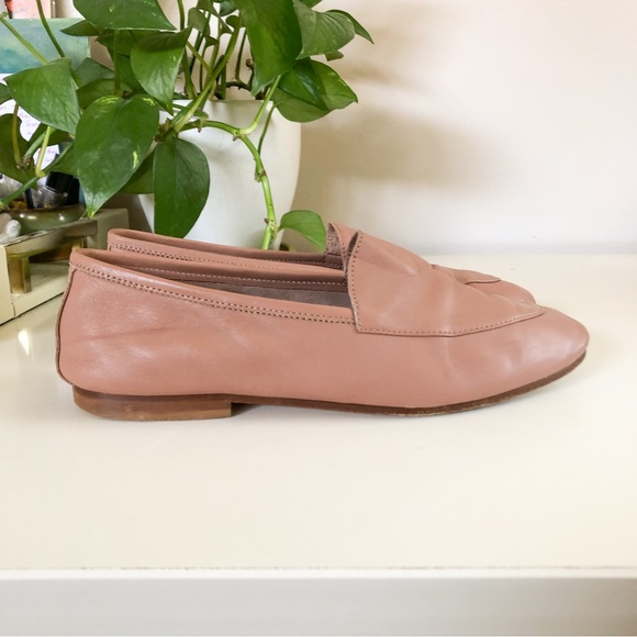 Mansur Gavriel Lambskin Round-Toe Sock Loafers - Picture 8 of 16